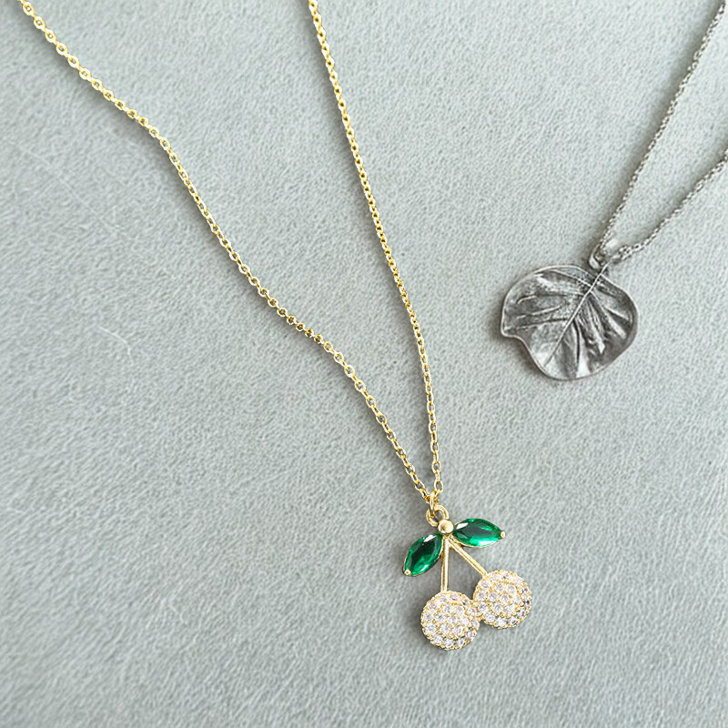 Colección cereza 🍒 cadena mas dije
