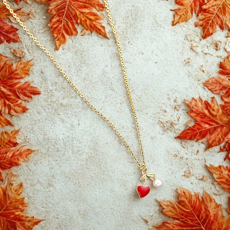 Colección cereza 🍒 cadena mas dije