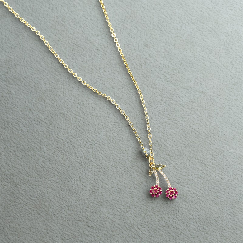 Colección cereza 🍒 cadena mas dije