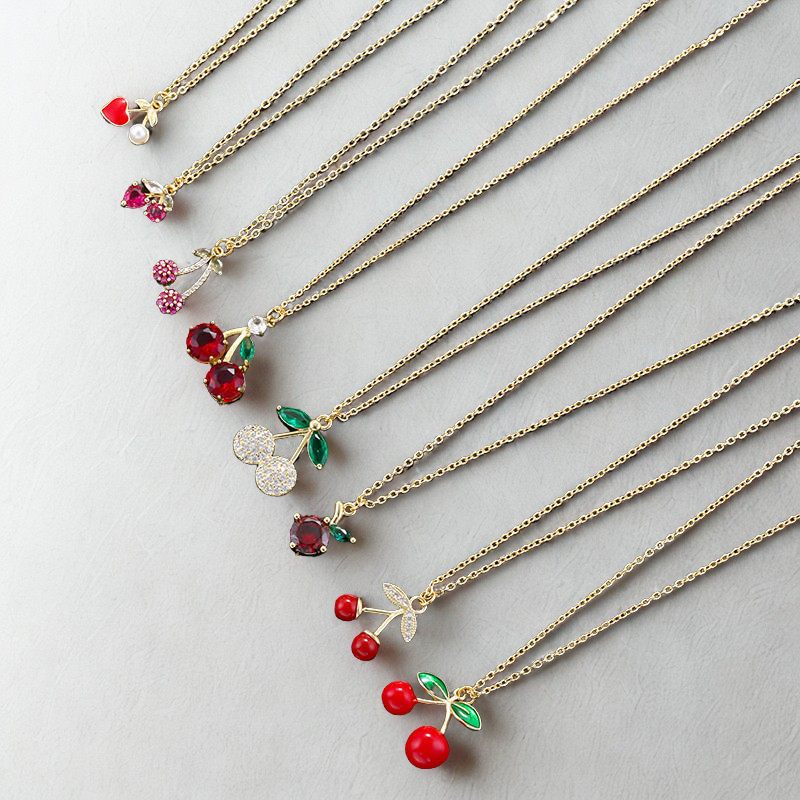 Colección cereza 🍒 cadena mas dije