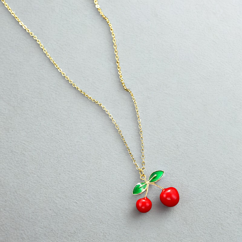 Colección cereza 🍒 cadena mas dije