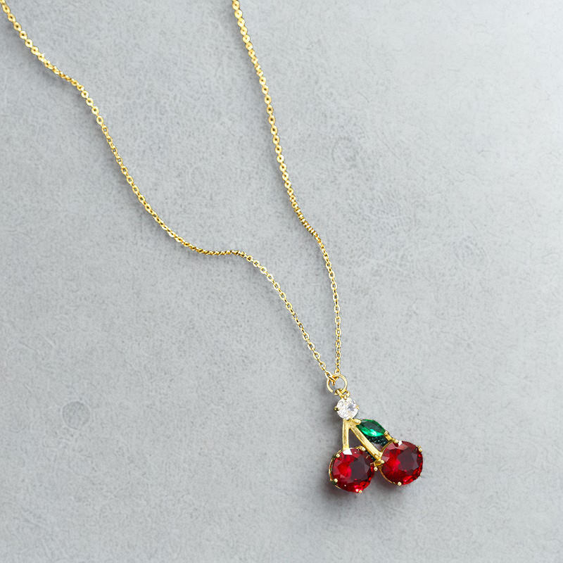 Colección cereza 🍒 cadena mas dije