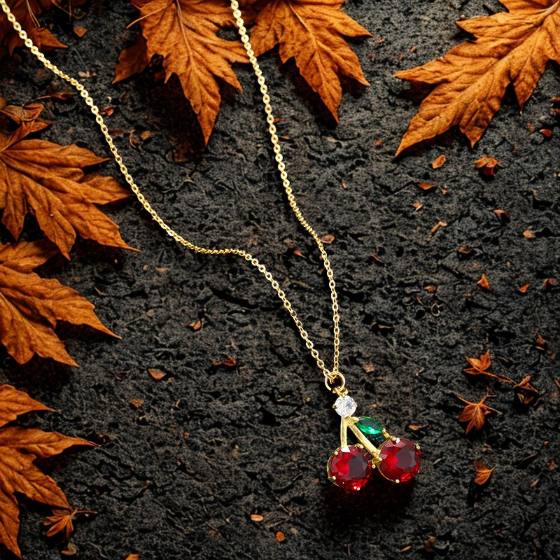 Colección cereza 🍒 cadena mas dije